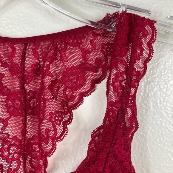 Victoria's Secret Razorback Lace Full Coverage Bra Bralette Size Small - Picture 2 of 6